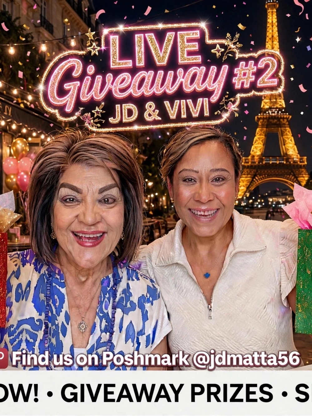 Live Giveaway #2 Paris Express Train 9-27-26